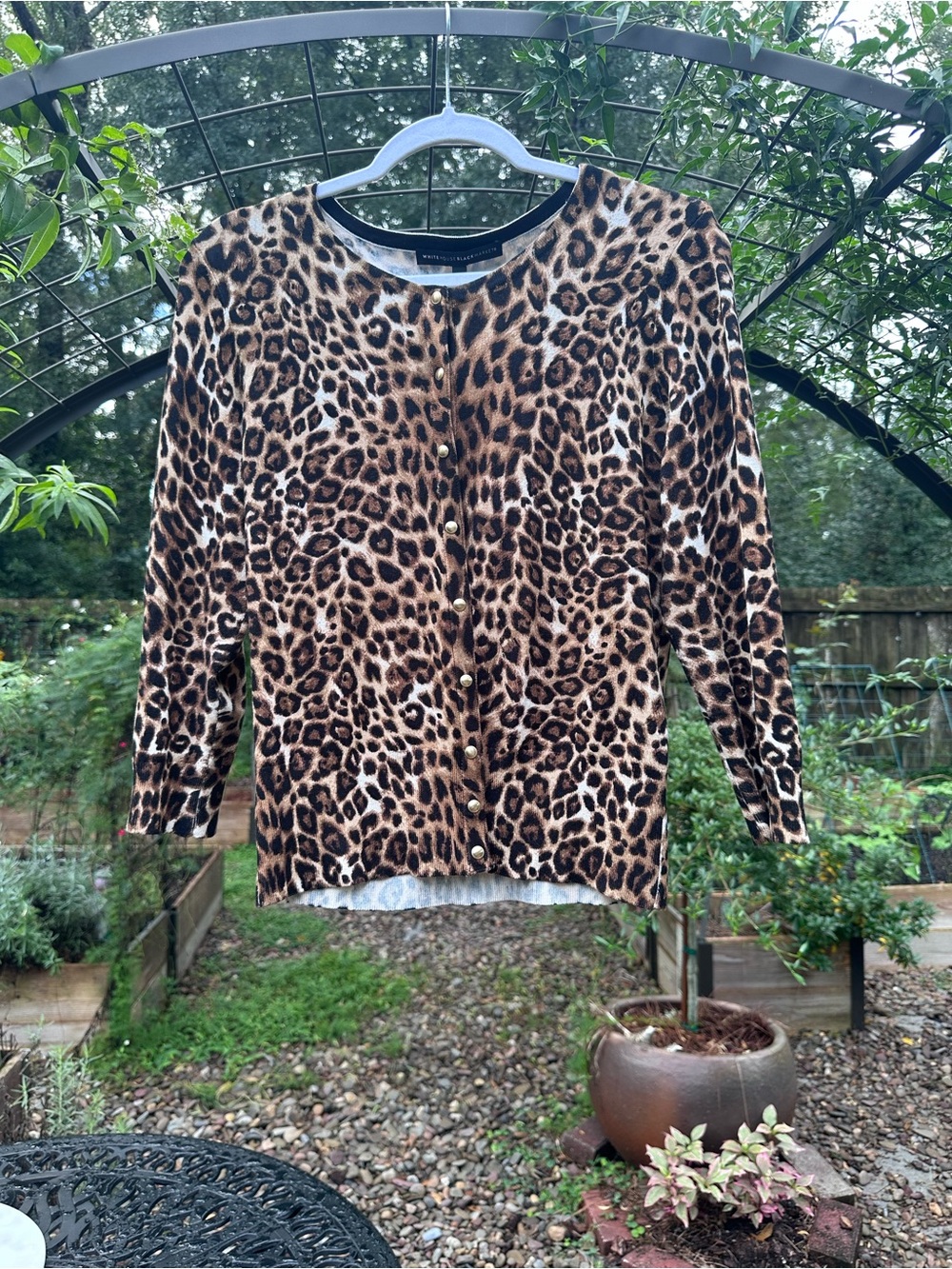 🐆 Leopard/Cheetah Cardigan Sweater
